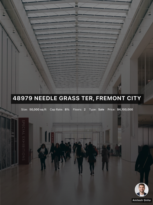 Antela AI-generated commercial property brochure